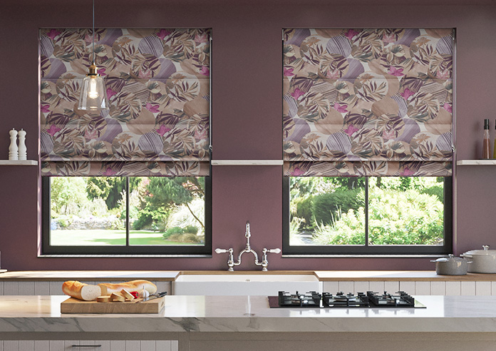 Osaka, Lotus - Roman Blind - Image 3